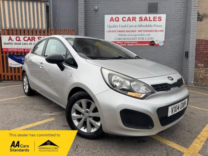 2014 Kia Rio 1.25 Vr7 Euro 5 5dr in Silver — image 1