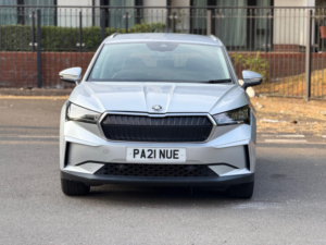 2021 Skoda Enyaq Iv 62kwh 60 Nav Suite SUV 5dr Electric Auto (179 Ps) in Silver — image 2