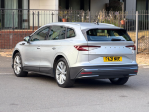 2021 Skoda Enyaq Iv 62kwh 60 Nav Suite SUV 5dr Electric Auto (179 Ps) in Silver — image 4