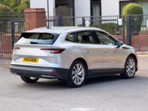 2021 Skoda Enyaq Iv 62kwh 60 Nav Suite SUV 5dr Electric Auto (179 Ps) in Silver — image 5