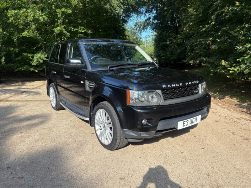 2009 Land Rover Range Rover Sport 3.0 Td V6 Hse SUV 5dr Diesel Commandshift 4WD Euro 4 (245 Ps) in Black — image 1