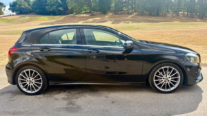 2017 Mercedes-Benz A Class 1.6 A160 Amg Line 7g-Dct Euro 6 (s/s) 5dr in Black — image 5