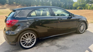 2017 Mercedes-Benz A Class 1.6 A160 Amg Line 7g-Dct Euro 6 (s/s) 5dr in Black — image 6