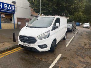 2021 Ford Transit Custom 1.0 Transit Custom Limited Van 340 L1 1.0l Ecoboost 126ps PHEV Fwd 1 Speed Automatic in White — image 2