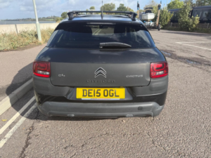 2015 Citroen C4 Cactus 1.6 Bluehdi Flair Euro 6 (s/s) 5dr in Black — image 4