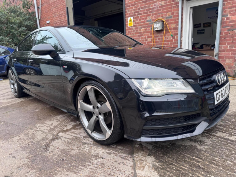 2013 Audi A7 3.0 Tdi V6 Black Edition Sportback S Tronic Quattro Euro 5 (s/s) 5dr in Black — image 1