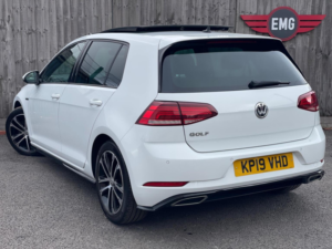 2019 Volkswagen Golf 2.0 Tdi R-Line DSG Euro 6 (s/s) 5dr in White — image 2