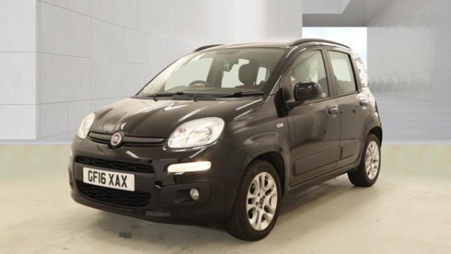 2016 Fiat Panda 1.2 Panda My 1.2 Lounge Black 5dr Low Tax in Black — image 1