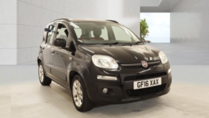 2016 Fiat Panda 1.2 Panda My 1.2 Lounge Black 5dr Low Tax in Black — image 3