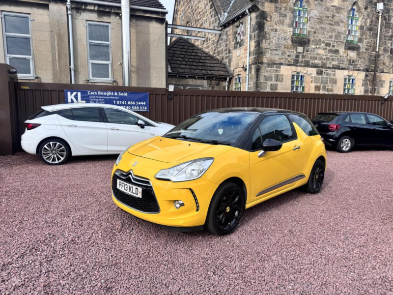 2013 Citroen Ds3 1.6 Vti Dstyle Plus Euro 5 3dr in Yellow — image 1