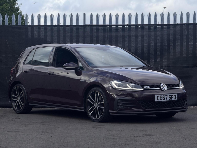 2017 Volkswagen Golf 2.0 Tdi Bluemotion Tech Gtd Euro 6 (s/s) 5dr in Black — image 1