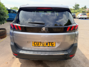 2021 Peugeot 5008 1.2 Puretech Allure Premium SUV 5dr Petrol Manual Euro 6 (s/s) (130 Ps) in Grey — image 3