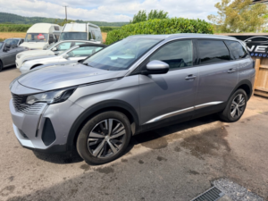 2021 Peugeot 5008 1.2 Puretech Allure Premium SUV 5dr Petrol Manual Euro 6 (s/s) (130 Ps) in Grey — image 5