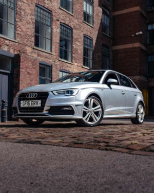 2015 Audi A3 1.6 Tdi S Line Sportback 5dr Diesel Manual Euro 6 (s/s) (110 Ps) in Silver — image 2