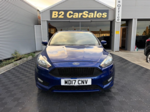 2017 Ford Focus 1.0t Ecoboost St-Line Auto Euro 6 (s/s) 5dr in Blue — image 3