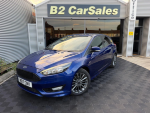 2017 Ford Focus 1.0t Ecoboost St-Line Auto Euro 6 (s/s) 5dr in Blue — image 4