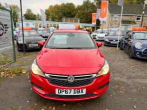 2018 Vauxhall Astra 1.4i Turbo Sri Euro 6 5dr in Red — image 2