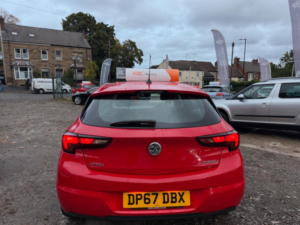 2018 Vauxhall Astra 1.4i Turbo Sri Euro 6 5dr in Red — image 6