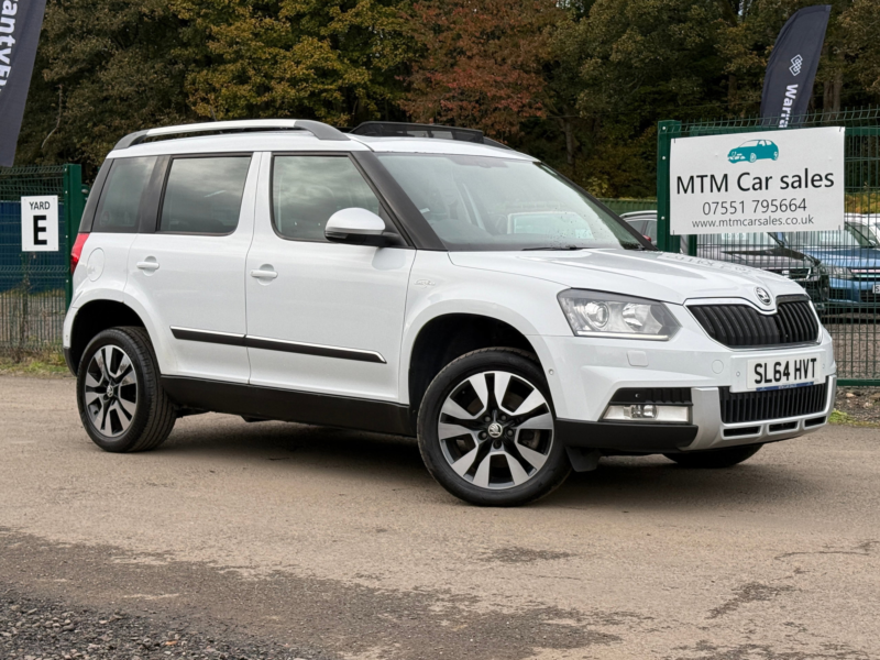2014 Skoda Yeti 2.0 Tdi Laurin & Klement Outdoor 5dr Diesel Manual 4WD Euro 5 (170 Ps) in White — image 1