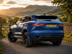 2022 Jaguar F-Pace 2.0 D200 Mhev R-Dynamic Black Auto AWD Euro 6 (s/s) 5dr in Blue — image 2