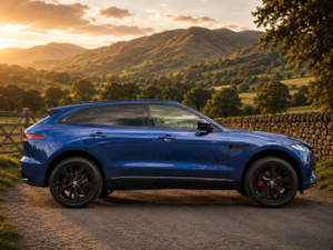 2022 Jaguar F-Pace 2.0 D200 Mhev R-Dynamic Black Auto AWD Euro 6 (s/s) 5dr in Blue — image 4