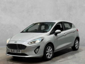 2018 Ford Fiesta 1.5 Tdci Zetec Euro 6 (s/s) 5dr in Silver — image 4