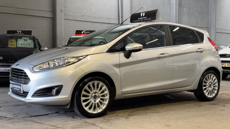 2014 Ford Fiesta 1.0 T Ecoboost Titanium Silver 5dr Low Tax+8 Stamps in Silver — image 1