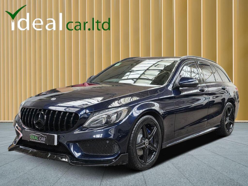2018 Mercedes-Benz C Class 2.1 C220d Amg Line G-Tronic+ Euro 6 (s/s) 5dr in Blue — image 1
