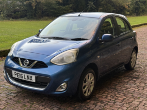 2016 Nissan Micra 1.2 Acenta in Blue — image 3