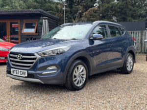 2017 Hyundai Tucson 1.7 Crdi Blue Drive Se Nav Euro 6 (s/s) 5dr in Blue — image 3