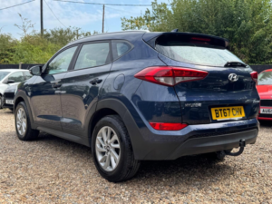2017 Hyundai Tucson 1.7 Crdi Blue Drive Se Nav Euro 6 (s/s) 5dr in Blue — image 5