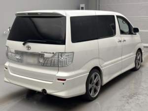 2008 Toyota Alphard 2.4 Toyota Alphard Platinum Selection 2 With Elevating Roof in White — image 4