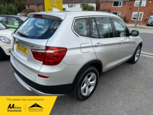 2012 BMW X3 Xdrive20d Se in Silver — image 3