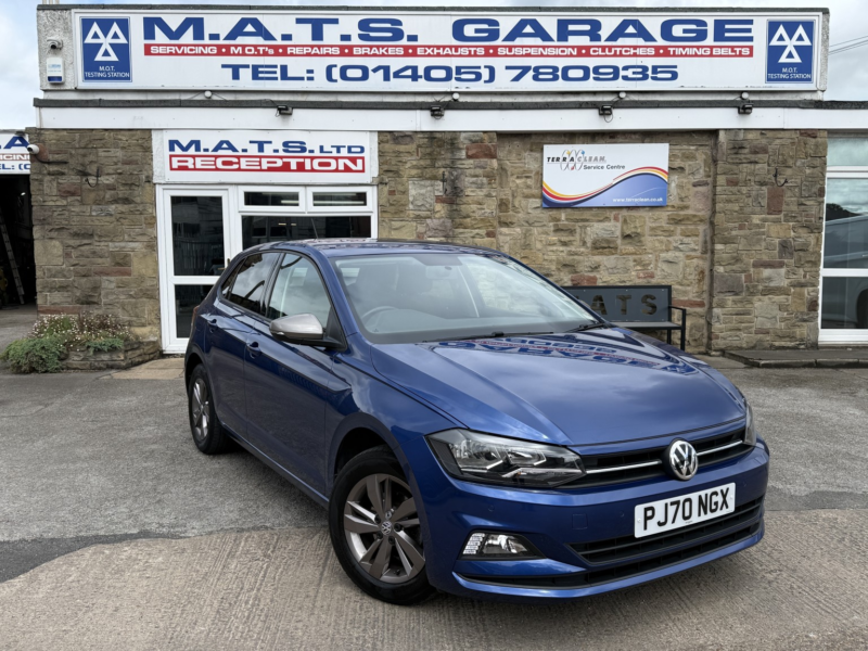 2020 Volkswagen Polo 1.0 Tsi Match in Blue — image 1