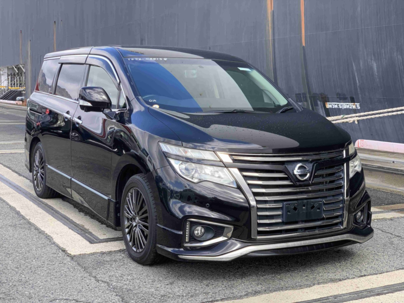 2017 Nissan Elgrand 250 Hs Abercrombie + Fitch Edition in White — image 1