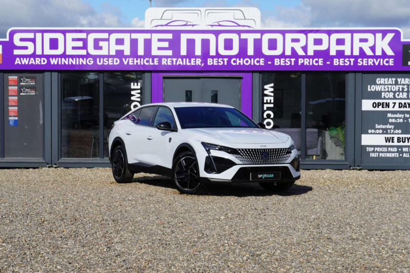 2024 Peugeot 408 1.2 Puretech Gt Fastback Eat Euro 6 (s/s) 5dr in White — image 1
