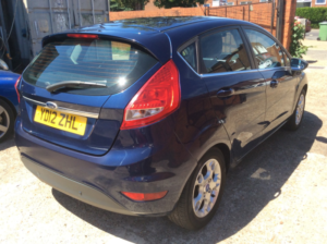2012 Ford Fiesta 1.4 Zetec in Blue — image 3