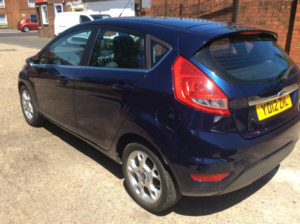 2012 Ford Fiesta 1.4 Zetec in Blue — image 4