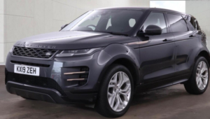 2019 Land Rover Range Rover Evoque 2.0 D180 R-Dynamic Se Auto 4WD Euro 6 (s/s) 5dr in Grey — image 3