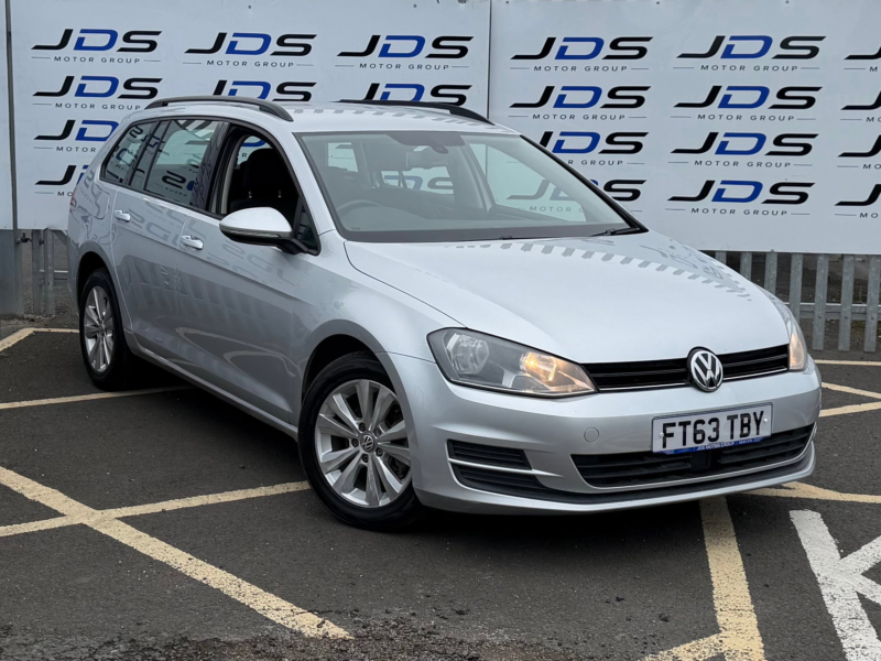 2014 Volkswagen Golf 1.6 Tdi Bluemotion Tech Se Estate 5dr Diesel DSG Euro 5 (s/s) (105 Ps) in Silver — image 1