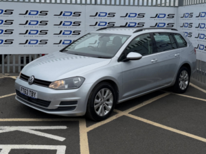 2014 Volkswagen Golf 1.6 Tdi Bluemotion Tech Se Estate 5dr Diesel DSG Euro 5 (s/s) (105 Ps) in Silver — image 3