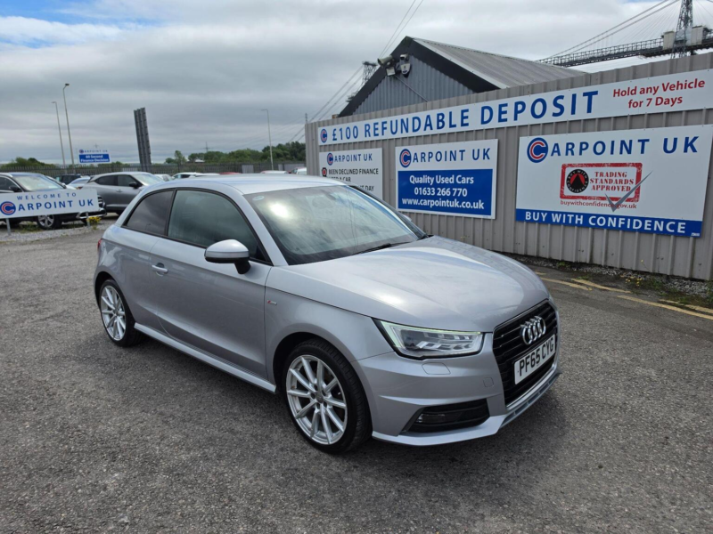 2015 Audi A1 1.6 Tdi S Line Euro 6 (s/s) 3dr in Silver — image 1