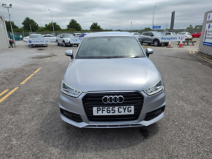 2015 Audi A1 1.6 Tdi S Line Euro 6 (s/s) 3dr in Silver — image 2