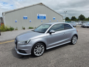 2015 Audi A1 1.6 Tdi S Line Euro 6 (s/s) 3dr in Silver — image 3