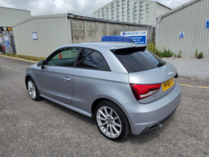 2015 Audi A1 1.6 Tdi S Line Euro 6 (s/s) 3dr in Silver — image 4