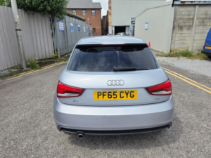 2015 Audi A1 1.6 Tdi S Line Euro 6 (s/s) 3dr in Silver — image 5