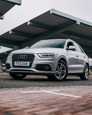2013 Audi Q3 2.0 Tdi S Line SUV 5dr Diesel S Tronic Quattro Euro 5 (s/s) (177 Ps) in Silver — image 3