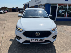 2023 MG MG Zs 1.0 T-Gdi Exclusive SUV 5dr Petrol Auto Euro 6 (111 Ps) in White — image 2