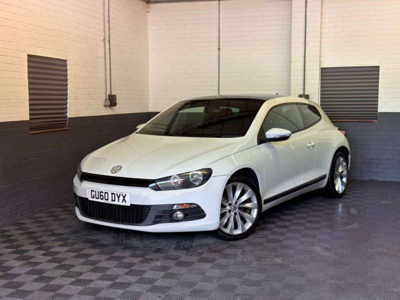 2010 Volkswagen Scirocco 2.0 Tdi Gt Hatchback 3dr Diesel Euro 5 (170 Ps) in White — image 1