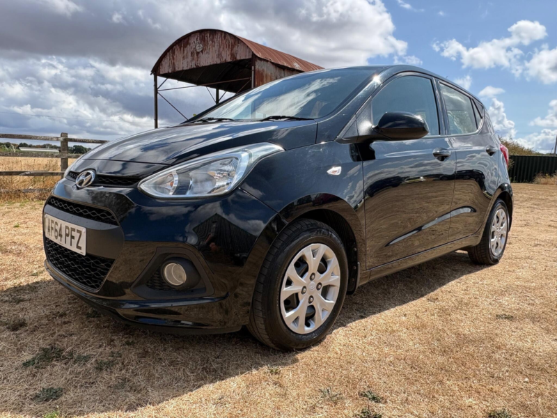 2014 Hyundai I10 1.0 Se Euro 5 5dr in Black — image 1